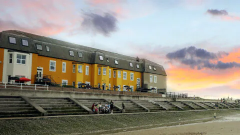 Back of The Beaches Hotel