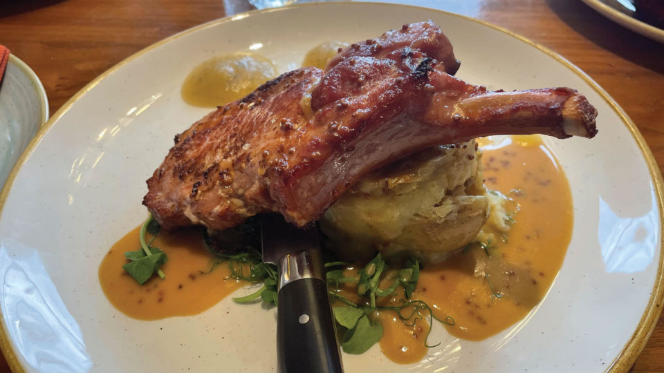 Pork Chop Main Course