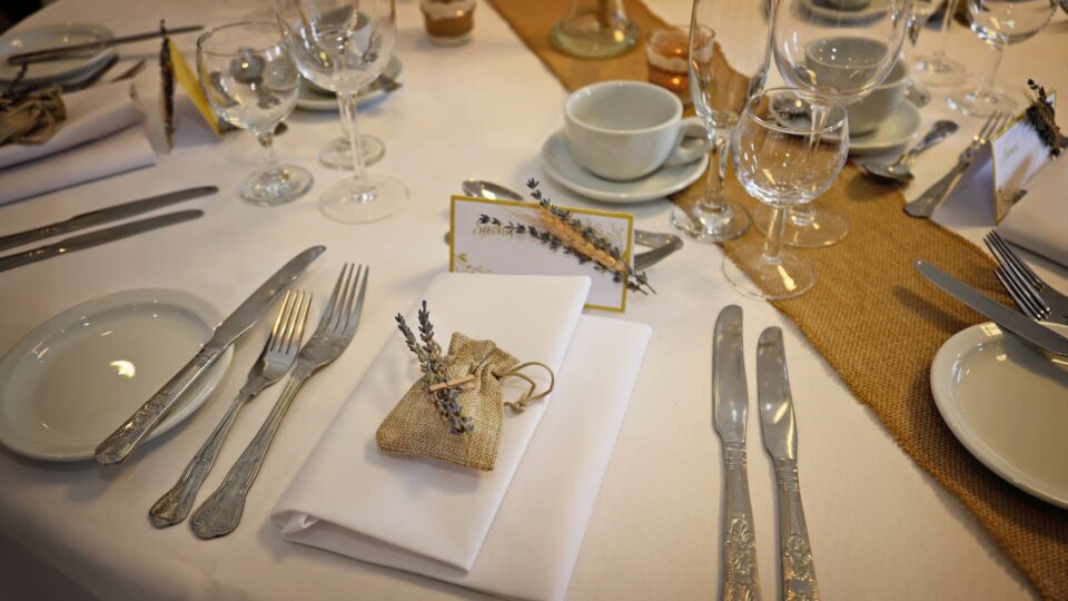 Wedding Table Setting