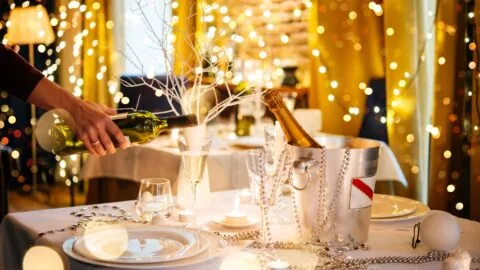 Christmas Party Setting