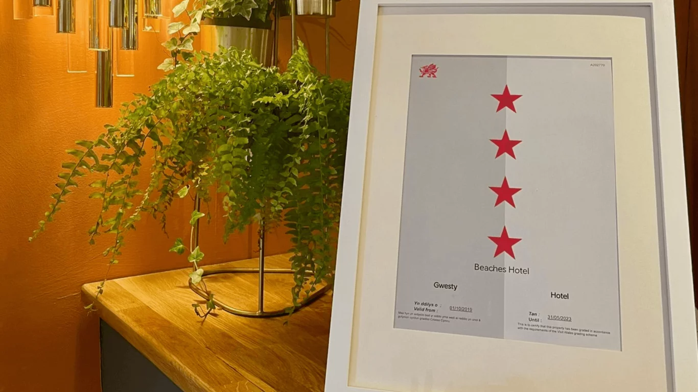 4 star, the beaches hotel, prestatyn