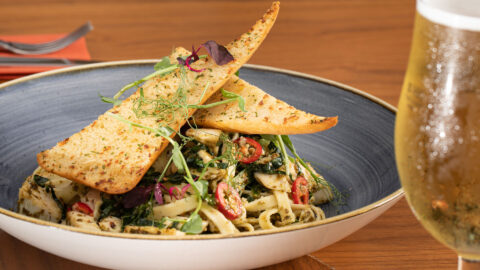 Cavolo Nero Pasta and Aspalls