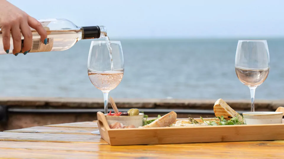 Wine and Sea Views