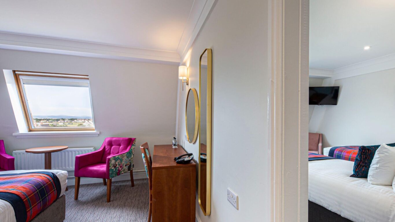 Quad room, the beaches hotel