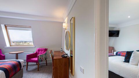 Quad room, the beaches hotel