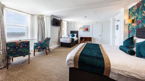 superior sea view triple room 218, the beaches hotel