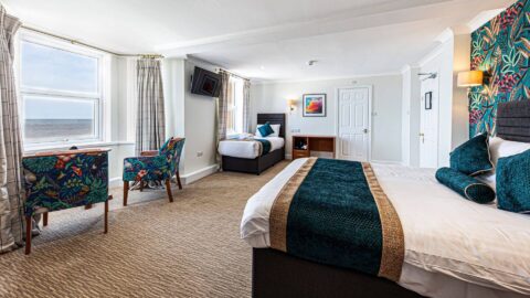 superior sea view triple room 218, the beaches hotel