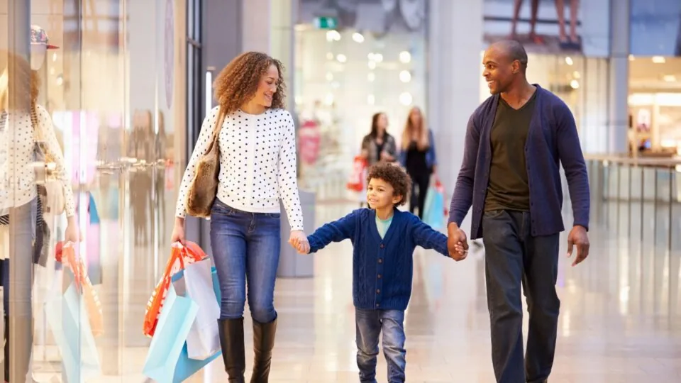 Beaches Shopping Centre Stock Image
